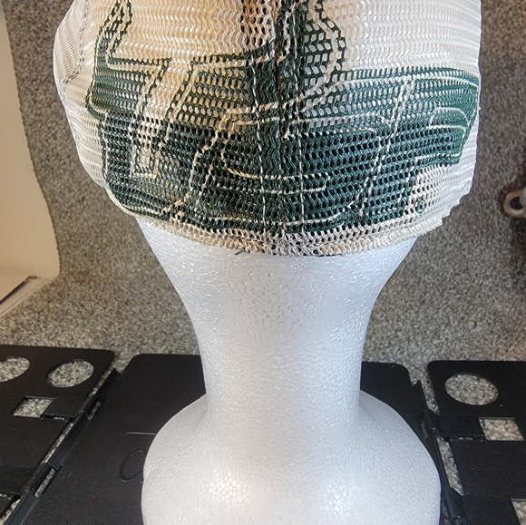 University of South Florida Bulls USF Green Mesh Stretch Fit Small Medium - Picture 6 of 12
